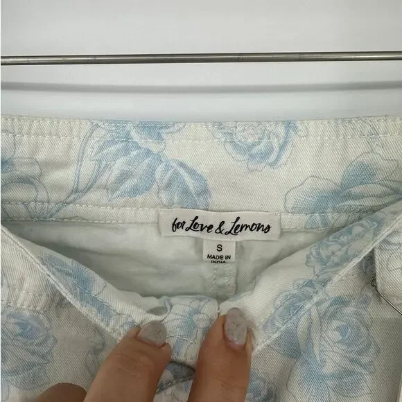 For Love & Lemons  Chantal Denim Midi Skirt - Picture 4 of 8